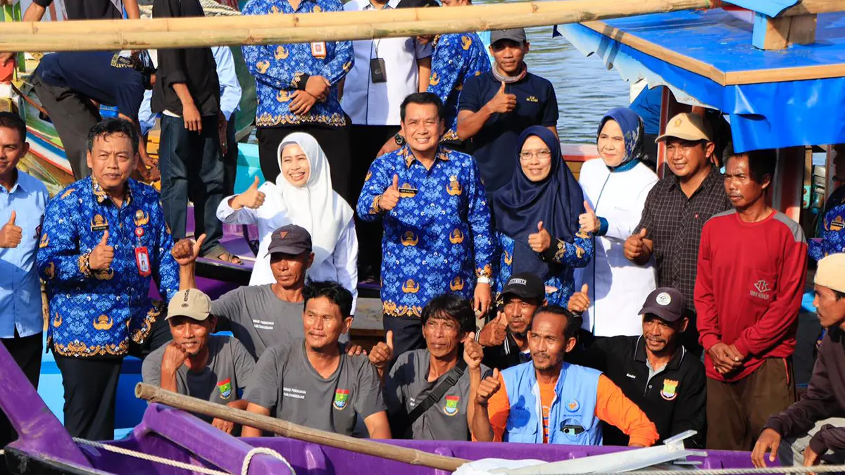 Pemkab Tangerang Pasok 9 Kapal Tangkap Ikan untuk Nelayan Kronjo, Perkuat Ketahanan Pangan dan Ekonomi Biru
