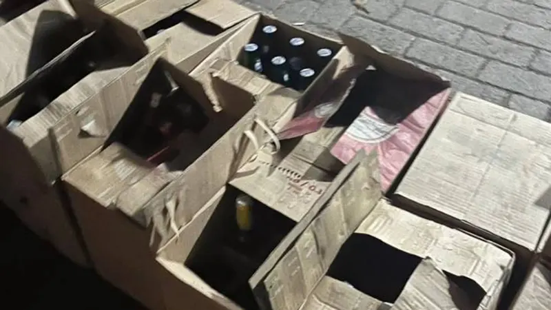 Jaga Kondusivitas Nataru, Satpol PP Kota Tangerang Sita Ratusan Botol Minuman Beralkohol Ilegal