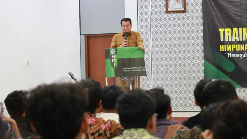Bupati Tangerang Tantang Kader HMI Jadi Aktor Perubahan