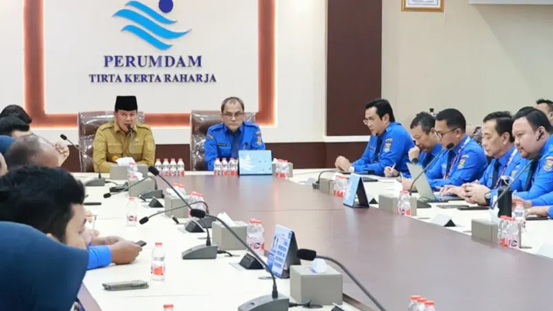 Pemkab Tangerang Dorong Perumdam TKR Tingkatkan Kinerja dan Pelayanan di Tahun 2026
