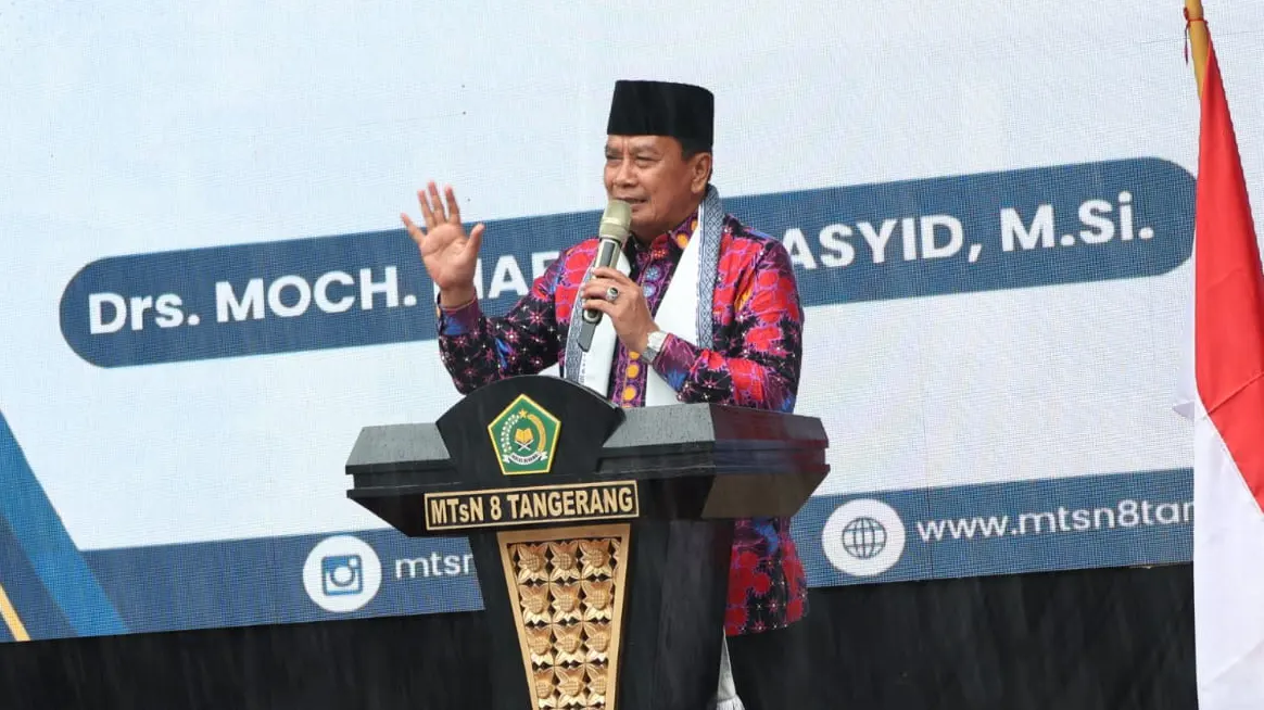 Bupati Tangerang Maesyal Rasyid Resmikan MTs Negeri 8 di Balaraja
