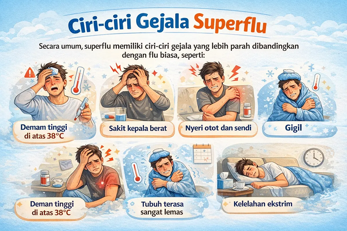 Superflu: Penyakit Mirip Flu dengan Risiko Lebih Tinggi, Kenali Sejak Dini