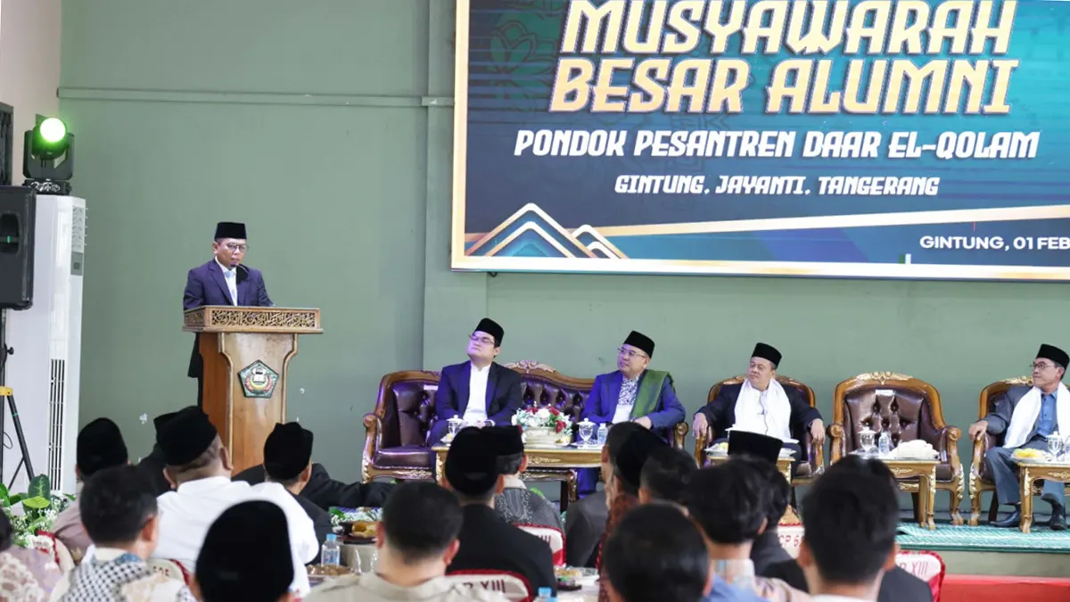 Gubernur Banten Ajak Alumni Daar El-Qolam Aktif Mendukung Pembangunan Daerah