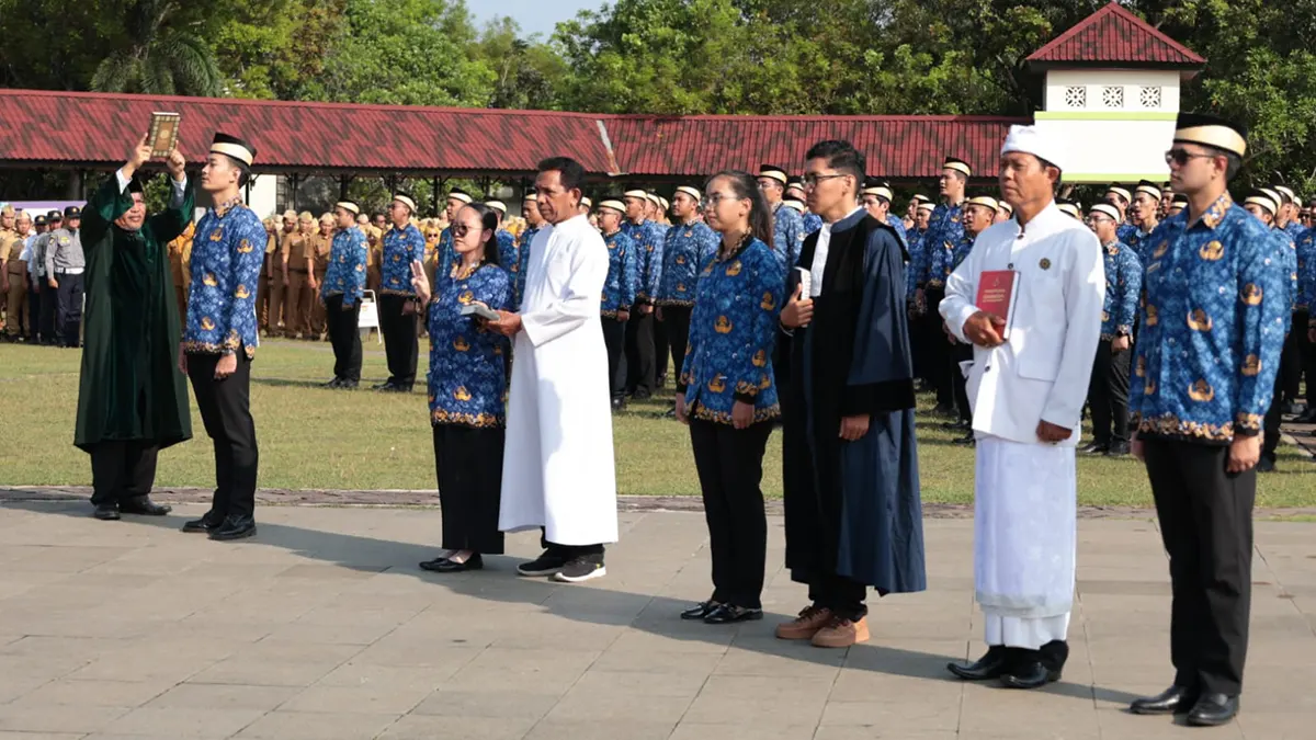 472 CPNS Resmi Dilantik Jadi PNS, Bupati Tangerang Tekankan Disiplin dan Integritas