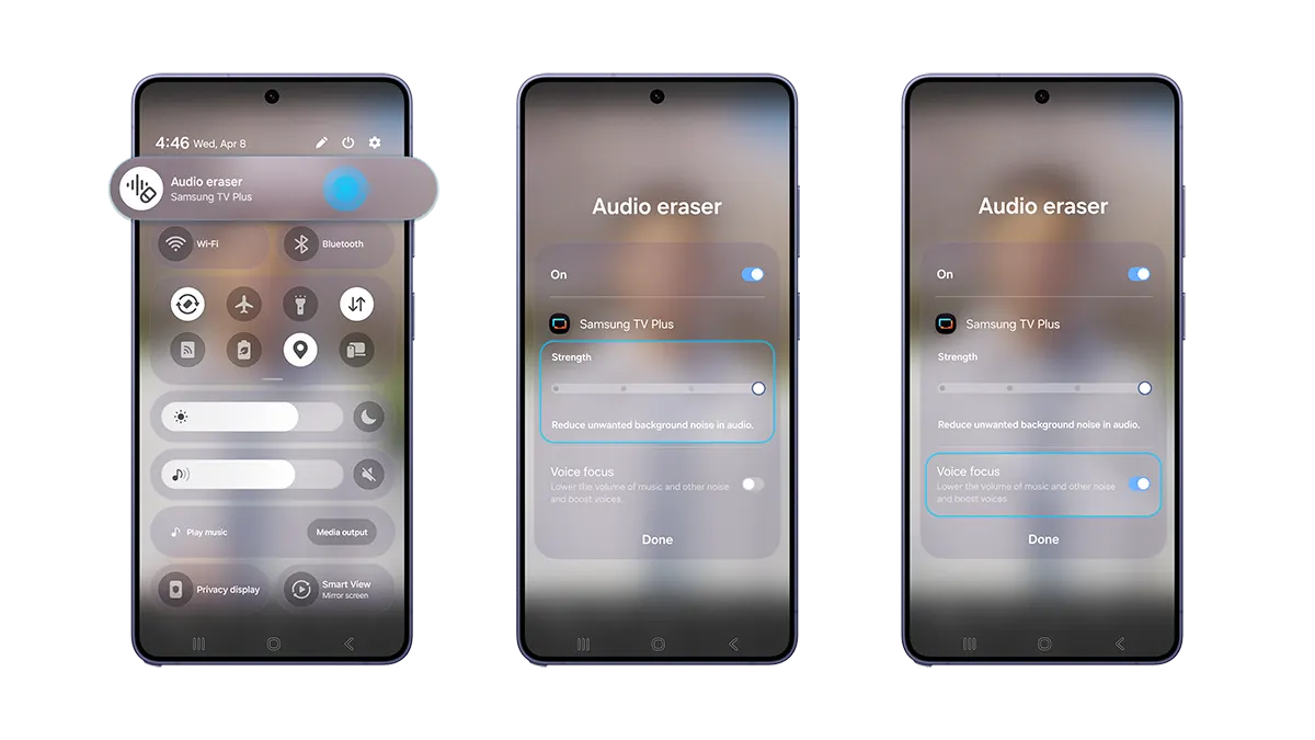 Bisa Atur Suara Streaming Langsung? Ini Keunggulan Audio Eraser Galaxy S26