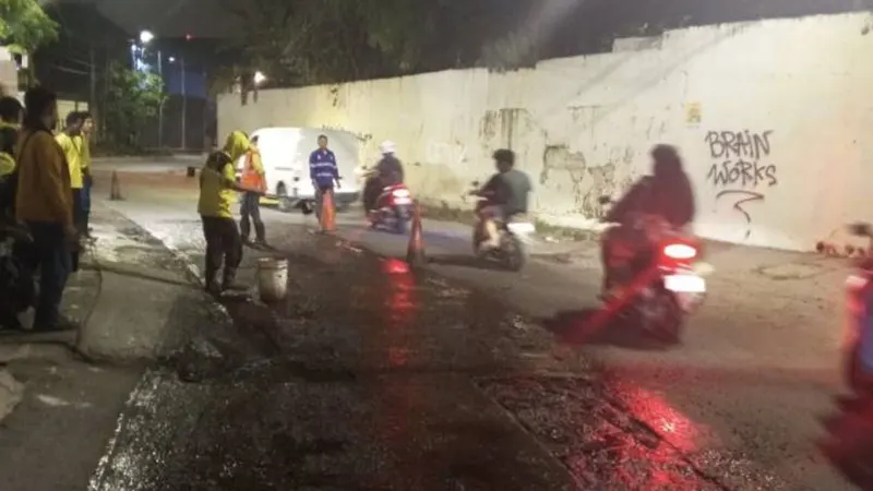 Pemkot Tangerang Rampungkan Perbaikan Jalan Dipati Unus Cibodas