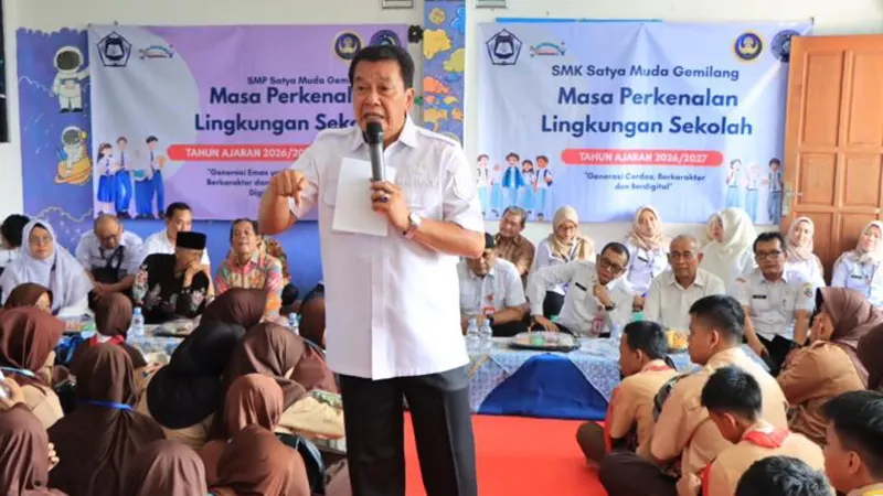 Semangat MPLS! Bupati Tangerang Ajak Siswa Satya Muda Gemilang Jadi Generasi Berkarakter