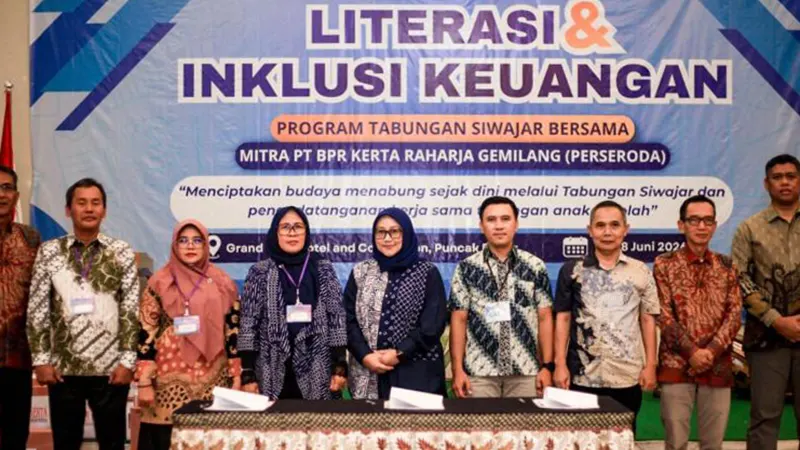 Bank Kerta Tangerang Ajak Pelajar Melek Finansial dan Gemar Menabung Lewat SiWajar