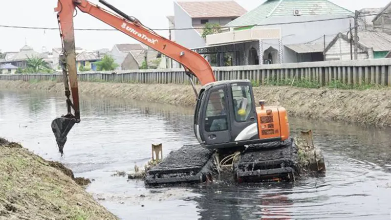 Normalisasi Kali Ledug Berlanjut, Pemkot Tangerang Perkuat Antisipasi Banjir