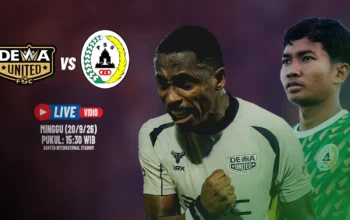 Dewa United vs PSS Sleman: Melihat Hasil Sebelumnya, Ini Prediksi Skornya