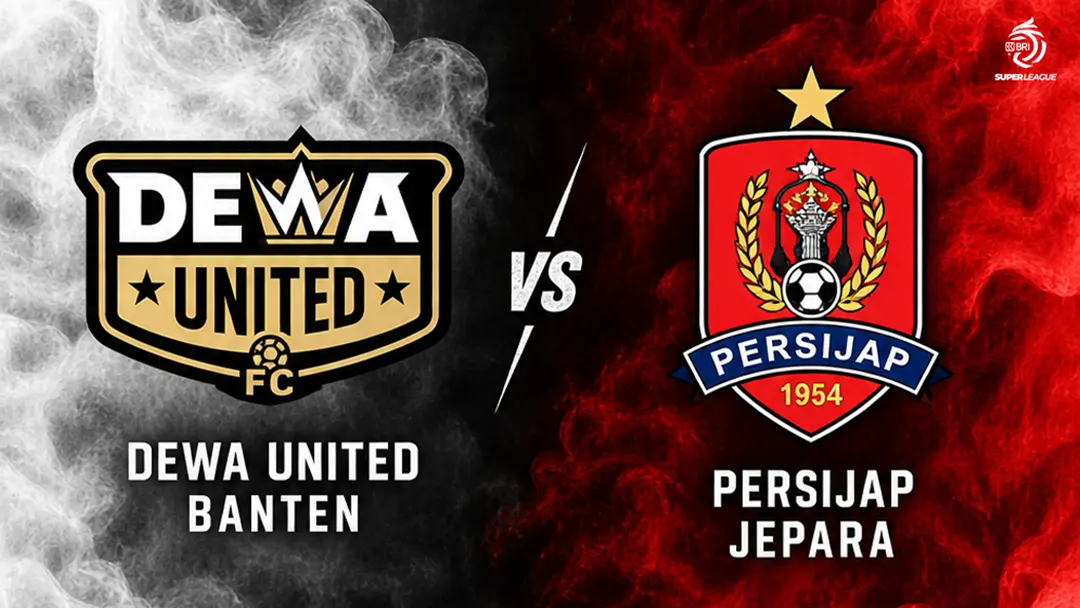 Dewa United Bidik Puncak Saat Jamu Persijap di Banten International Stadium