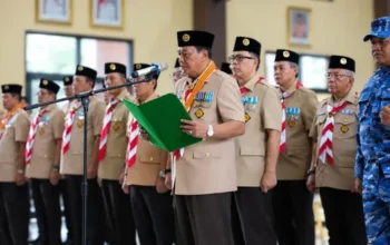 Pertahankan Predikat Kwartir Tergiat 20 Tahun, Kwarcab Pramuka Tangerang Lantik Pengurus Baru