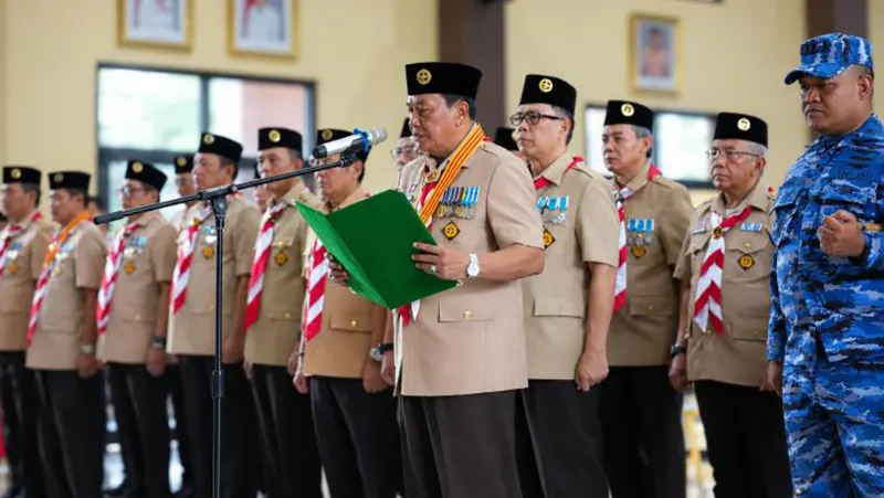 Pertahankan Predikat Kwartir Tergiat 20 Tahun, Kwarcab Pramuka Tangerang Lantik Pengurus Baru